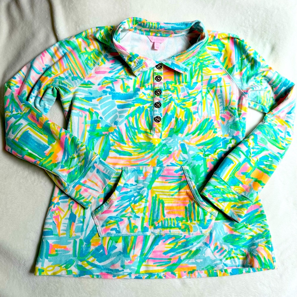 Lilly Pulitzer UPF 50+ Captain Popover Size Large